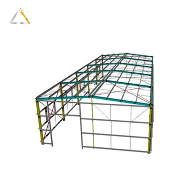 Big Prefabricated Mini Warehouse Building Dome Roof Light House Frame Construction Structure Structural Steel