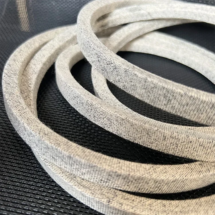 Highly Flexible Rubber V-Belt Lawn Mower Transmission Belts OEM Customizable for Compact Layouts details