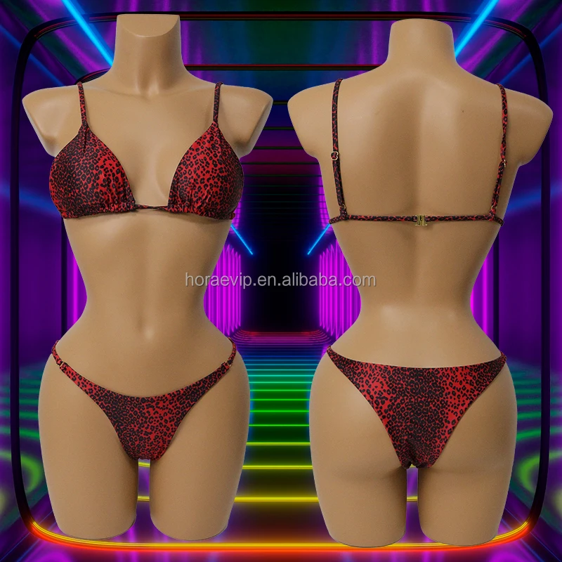 S658 New Arrival Three Colors Swimsuit Wholesale Hot Sexy Pattern Girls Bikini Slingshots Bikinis
