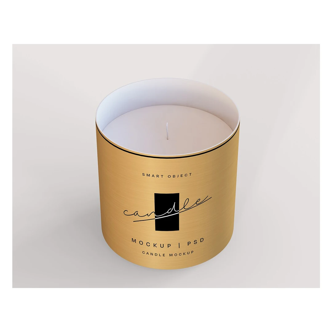 Custom Printing Self Adhesive Sheet Die Cut Waterproof Vinyl Warning Safety Scented Candle Sticker