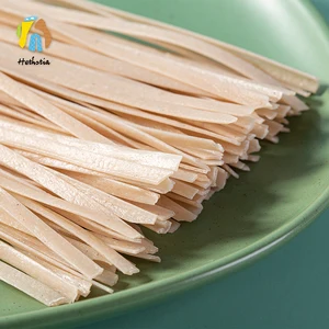 Oat Flavor Keto-Friendly Gluten-Free Shirataki Noodles Dried Konjac Fettuccine Meal Replacement Diet Food Box/Bulk/Bag Packaging