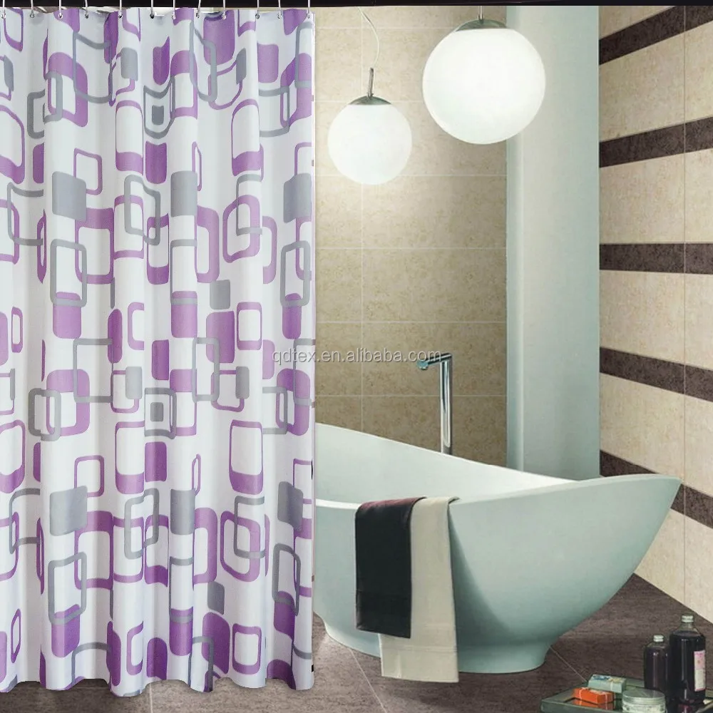 Tenda da doccia moderna semplice gialla e grigia bagno tenda da doccia set per bambini adulti astratto acquerello tenda da bagno a righe triangolo tende impermeabili decorazione della stanza