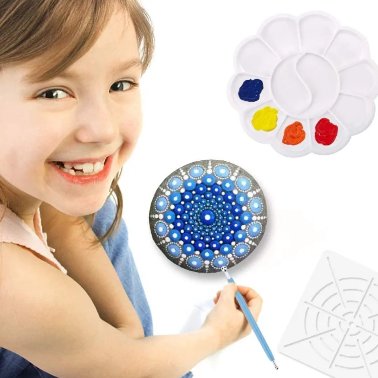 mandala dot painting tool stencils template