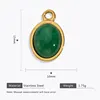 Gold Green Agate 1