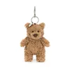 Colgante de oso Barcelo-sello de acero bolsa para polvo