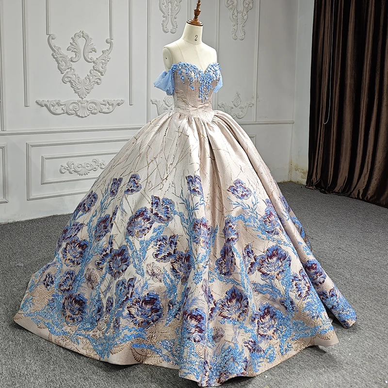 Jancember 6613 Vintage Flower Ball Gown Sweetheart Quinceanera Dresses  Vestidos De 15 Anos