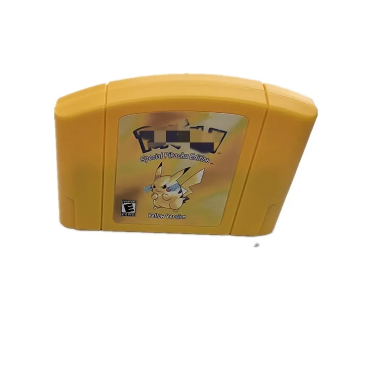 Pokemoned Game Boys Color NTSC and USA Version Emu Edition Video Games Accessory for Play on N64 Console