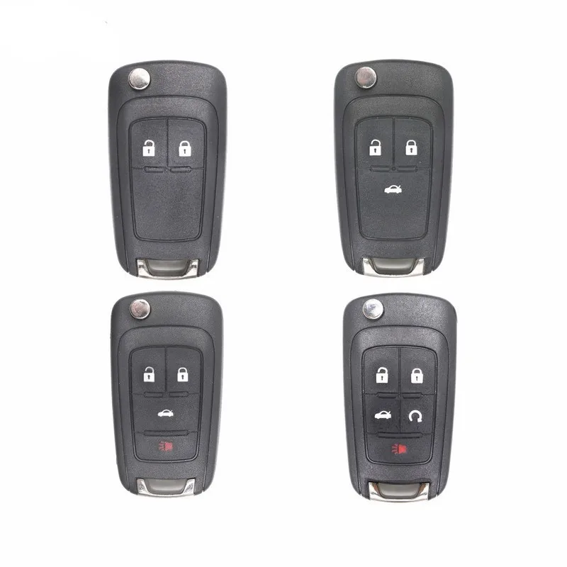 2010-2020 Chevrolet Smart Key Folding Keyless Go 3 4 5 Button ASK315 MHz Remote PCF7952E 46 CHIP HU100 Vehicle Key