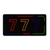 777 letrero de neón