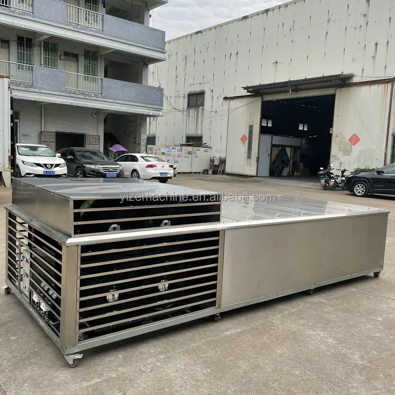 Industrial Air Cooling 1 Ton Ice Block Making Machine Brine South