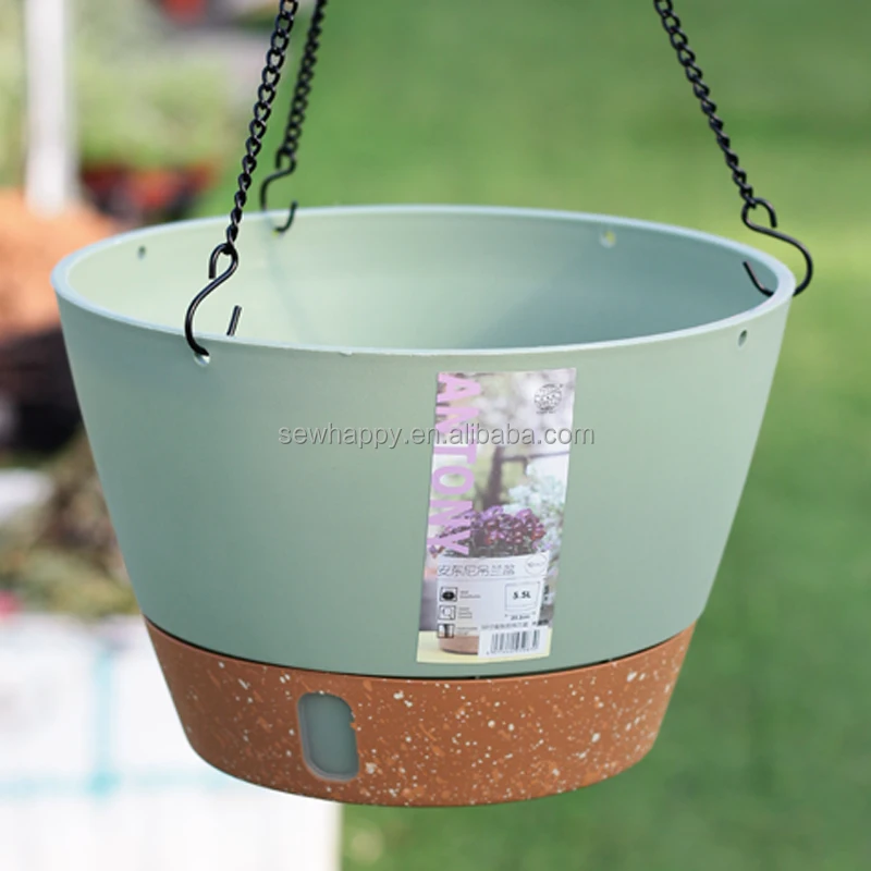 Hanging Planters Set Indoor Outdoor Hanging Plant Pot Basket Hanging