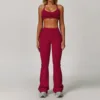 5061 Reggiseno   5061 Pantaloni a Zampa - Rosso Lampone