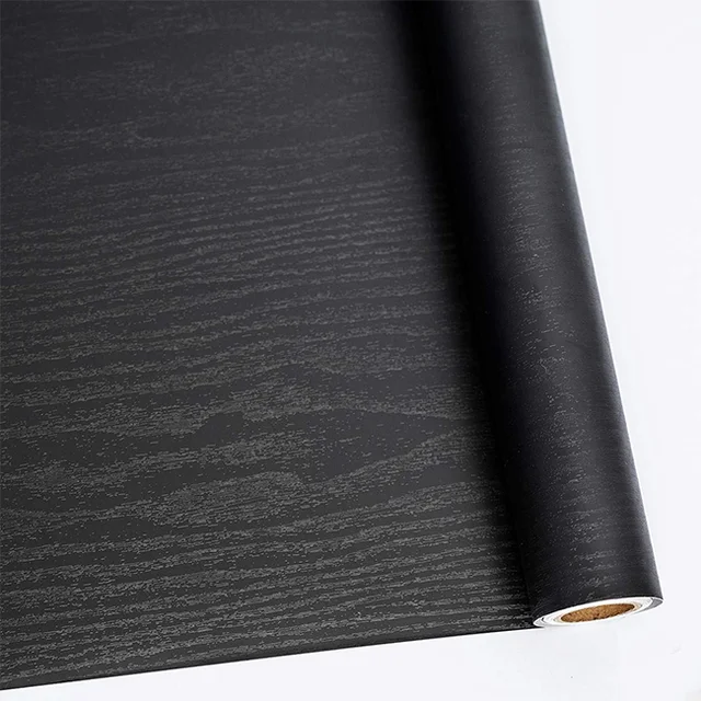 DUUEIHHUER PVC Wood Grain Contact Paper Peel Stick Self-Adhesive Wall Paper Countertop Drawer Shelf Liner Cabinet Free Sample