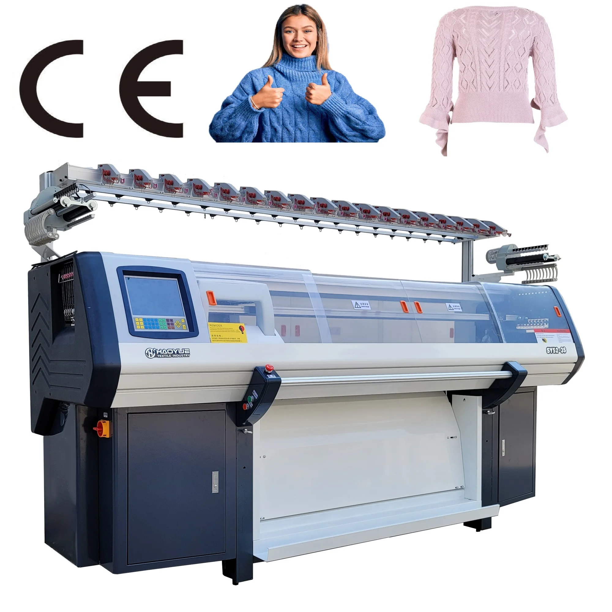 Hot Sale Computer Weaving Machine for Jacquard Blanket Knitting Textile Machinery