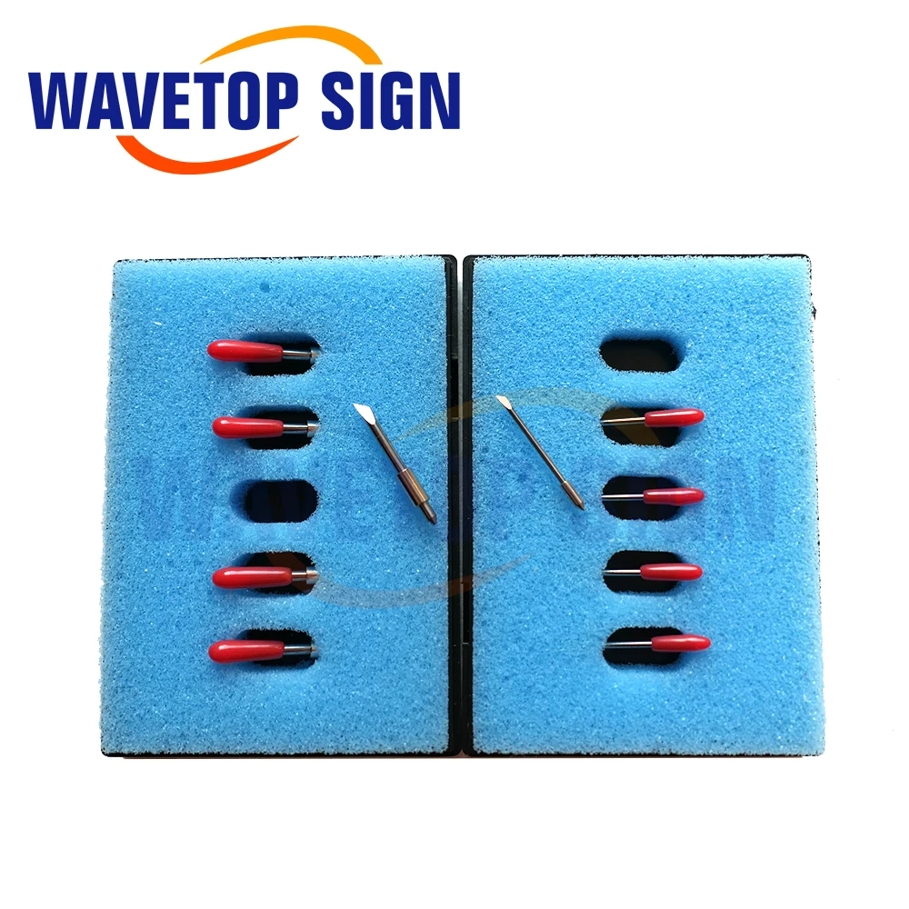 WaveTopSign 10 шт. вибрирующий нож из вольфрамовой стали для