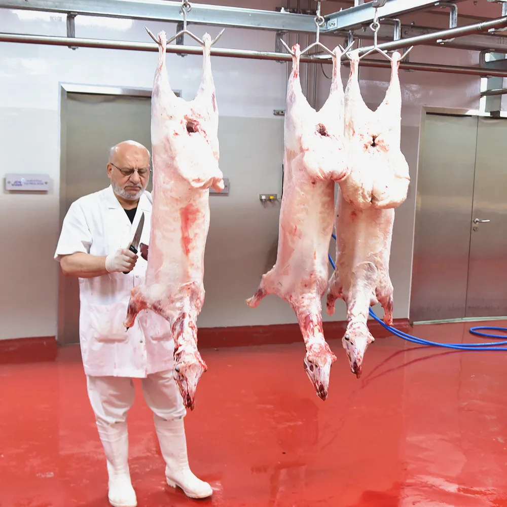 Sheep Slaughter Meet Goat Skin Removal Machine Livestock Stripping Equipment