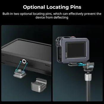 For SmallRig HawkLock H21 Universal Quick Release Mount Dual-Direction QR-Slide NATO Rail Plate Kit with Anti-Deflection product image