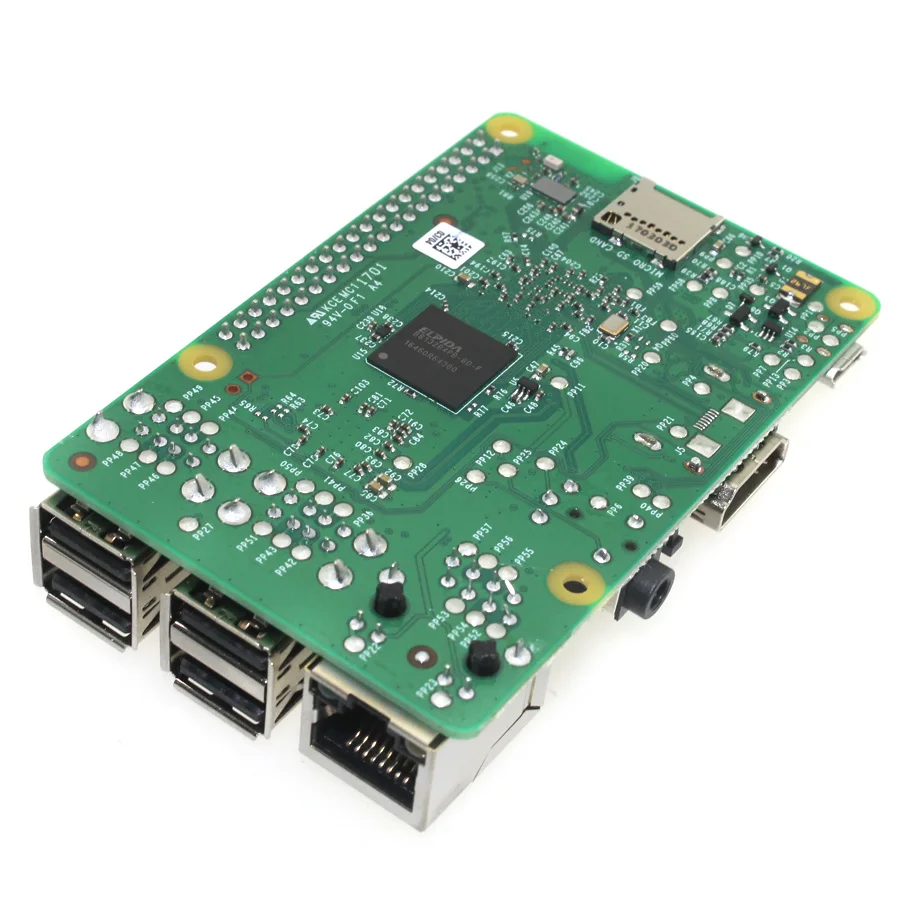 Raspberry Pi Model 3 B Wifi and Bloth uetoon board