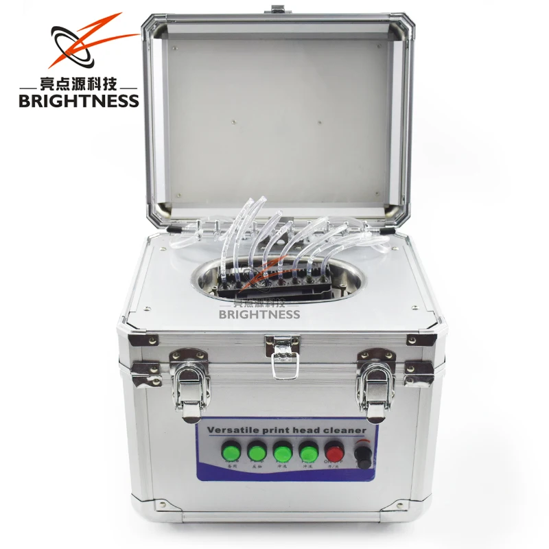 DX4 DX5 DX7 XP600 TX800 Ultrasonic Print Head Cleaner Machine New Condition for Eco Solvent Ink UV Ink