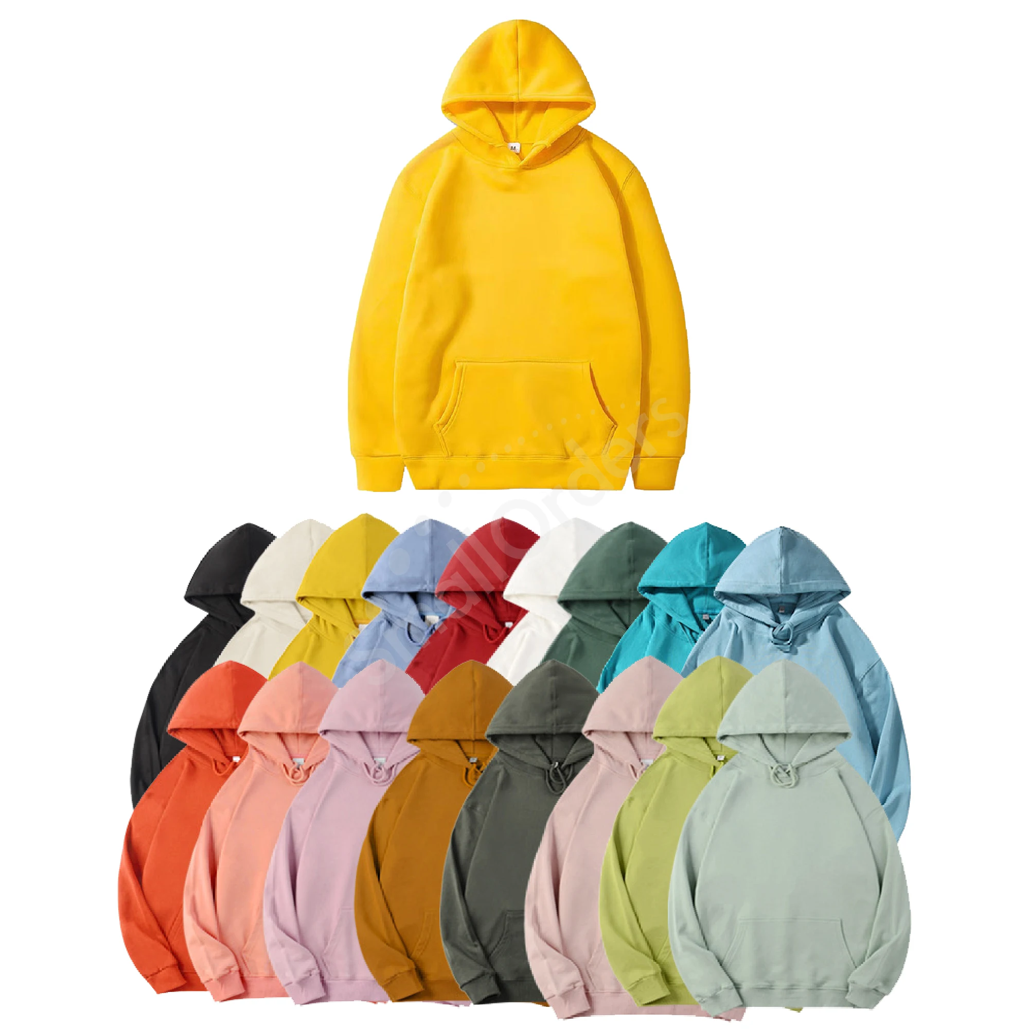 Áo hoodie có logo in thương hiệu tùy chỉnh  