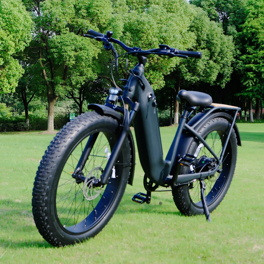 Latest Design Cheap 1000w 26 Inch Fat Tyre Bicicleta Eléctrica Electric City Bike with Big Tires