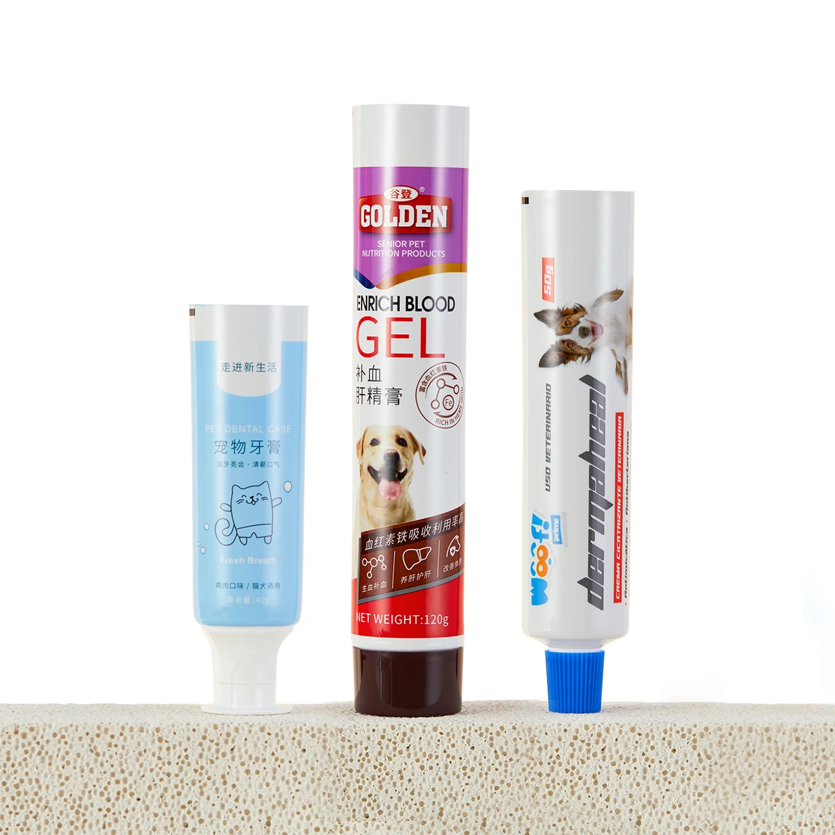 Cosmetic Screen Printing Squeeze Tube Hand Cream Hair Removal Cream Pet Food Lotion Plastic Packaging Tubes