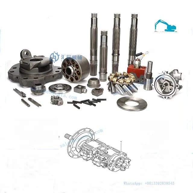 Komatsu HM400-3R Dump Truck Pump - 708-1W-00450 Hydraulic