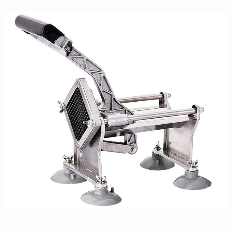 TEBAK Professional Commercial Processed French Fries Products Manual Potato Chipper French Fry Cutter Potato Strip Potato Cutter