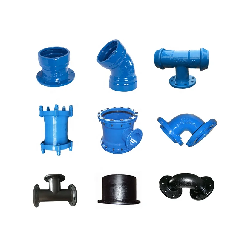 ISO2531,EN545, EN598 Ductile Iron Pipe Fittings DI Flange Spigot