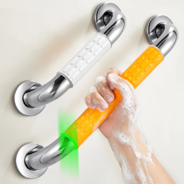 Anti-Slip Bathtub Grab Bar - Safety Rail For Seniors & Handicap Bathroom