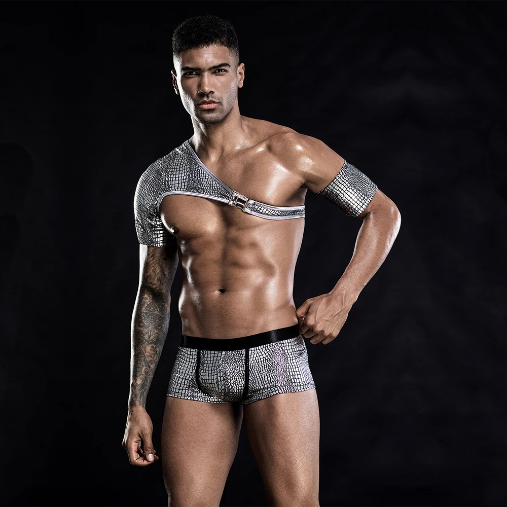 High quality men costume sexy gay men body suit harness bondage and sissy  panties erotic men sexy lingerie 7259| Alibaba.com