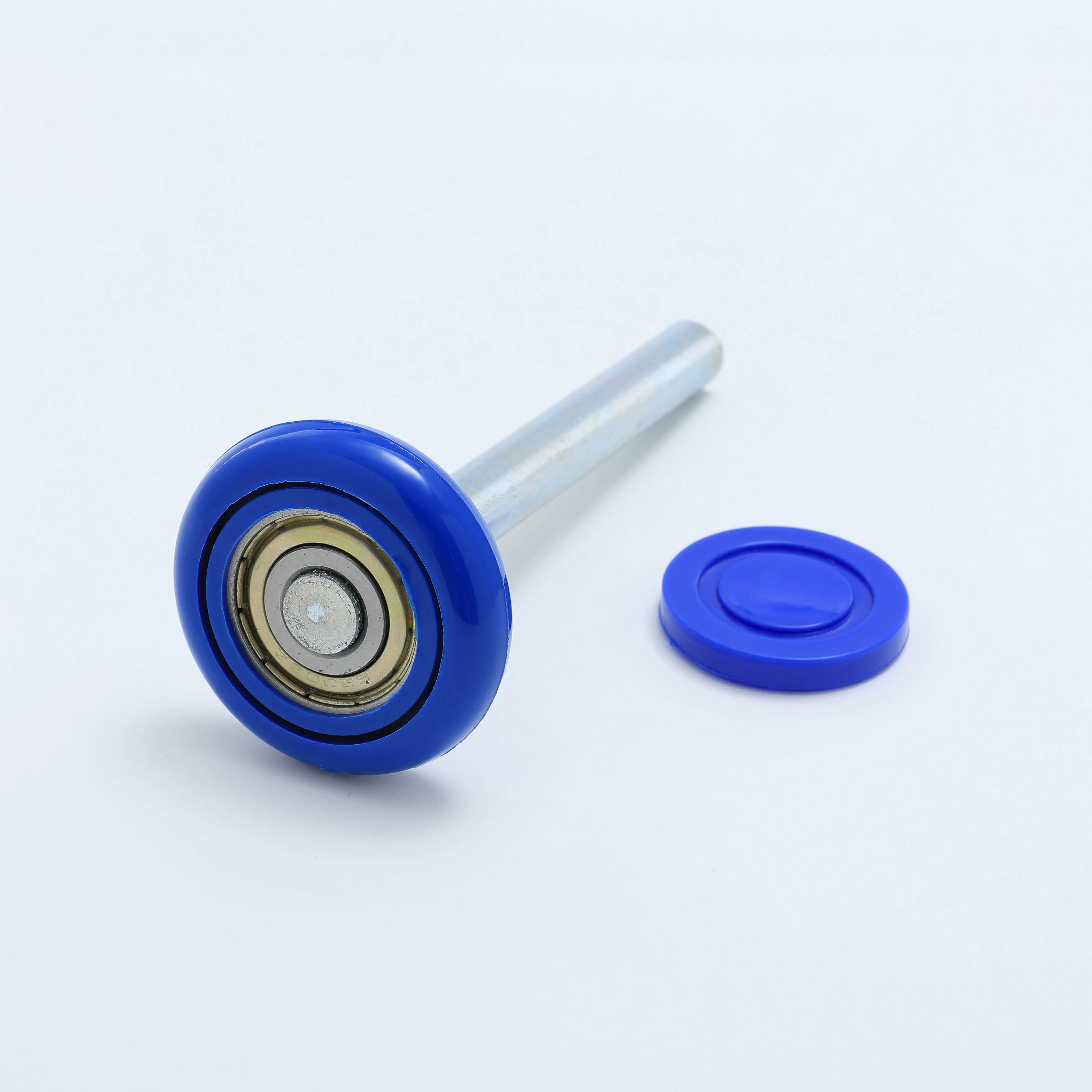 46*120mm Blue Wheel with Dust Cover 6200 Bearing Garage Door Roller
