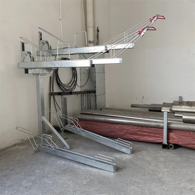 Easylift Premium Gas-Powered Double-Decker Bike Storage Rack