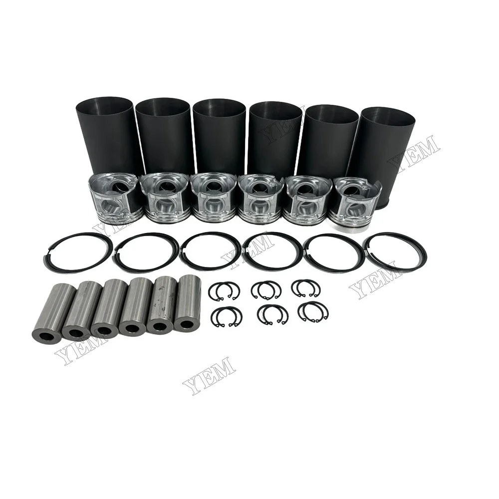 Cylinder Liner Kit Fit for Hino W06D Engine Parts 4