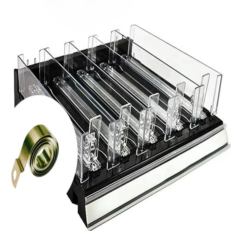 High Quality Automatic Adjustable Spring Loaded Tobacco Cigarette Cabinet Display Spiral Spring for Shelf Pusher