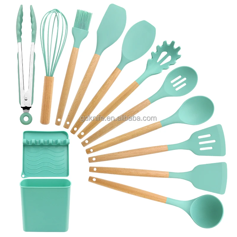 hot selling 13 pcs silicone cooking