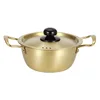 Gold with lid