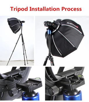 TRIOPO K90cm Umbrella Softbox Ks90 Octagon for Godox V860II TT600 TT685 Tr950ii Flash Speedlite Soft Box detail image
