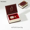 Red necklace box (leatherette paper)