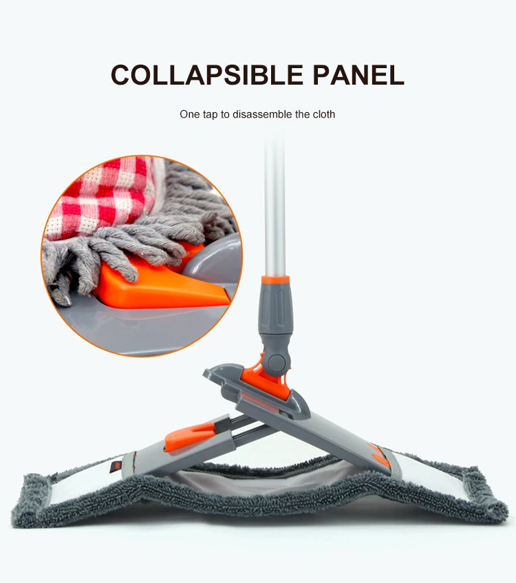 Экологически чистые чистящие средства промышленные швабры для чистки двусторонняя плоская Швабра