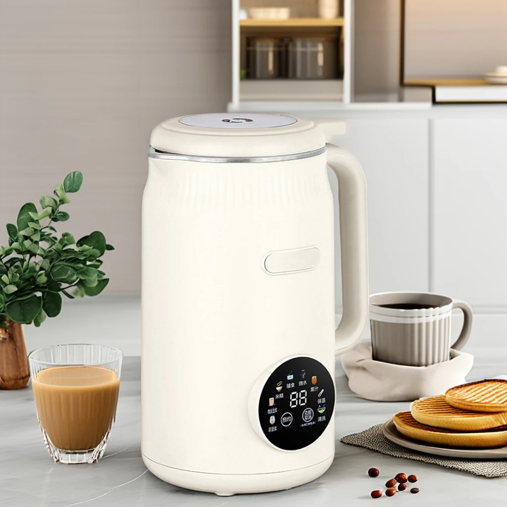 Soy Milk Maker Portable Electric Heating 1200ML Blender Food Processor Nut Milk Maker Machine Soybean Milk Machines