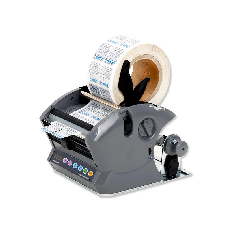 automatic barcode label applicator