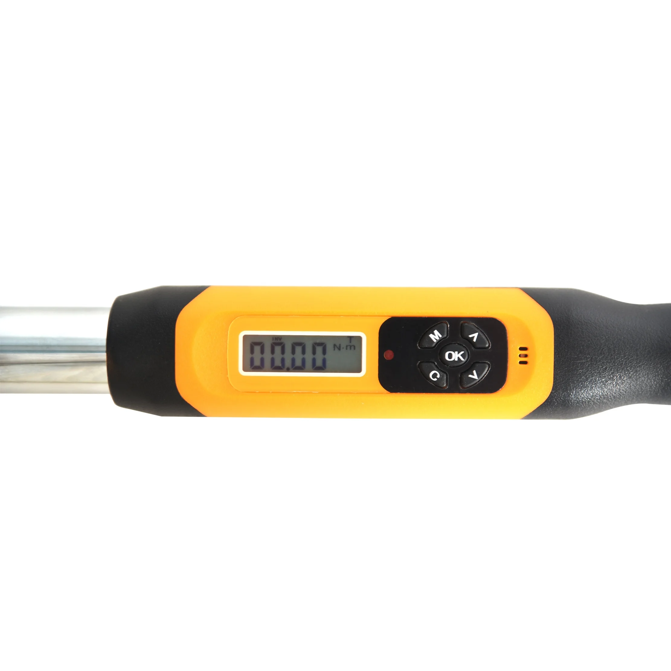 Adjustable Digital Torque Wrench Interchangeable Insert Toos Open Ring Ratchet Head