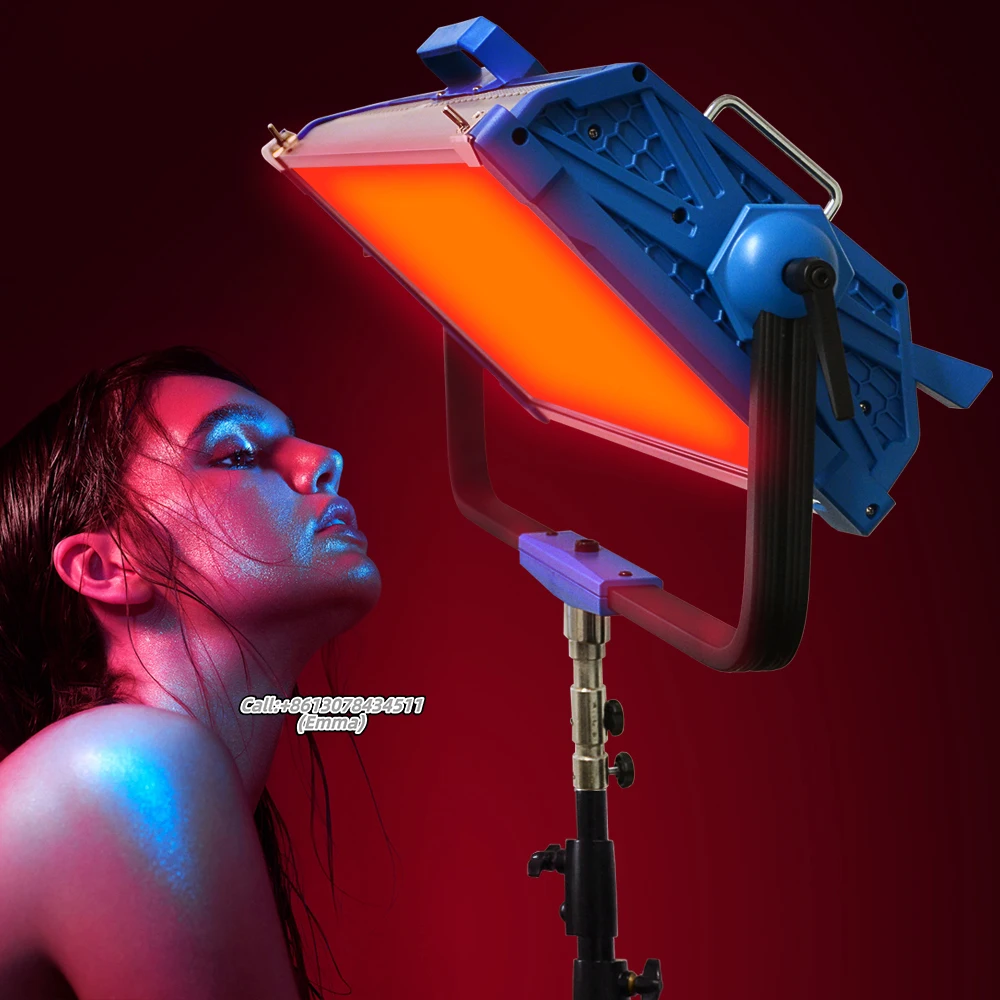 Фотографический светодиодный светильник yidoblo ai-3000c с аккумуляторным отсеком для видео и съемки сверхъяркий 2800k-9990k