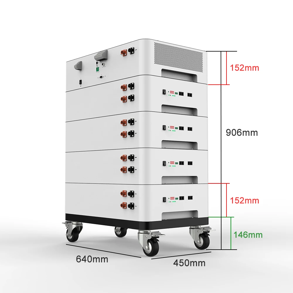 YABO 48V 100Ah Stackable LiFePO4 Battery for Home Automation Systems