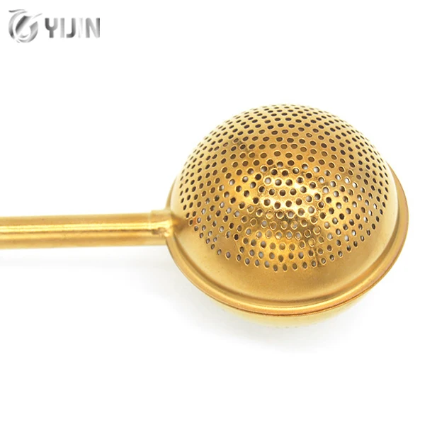 Premium Metal Tea Infuser Strainer with Handle