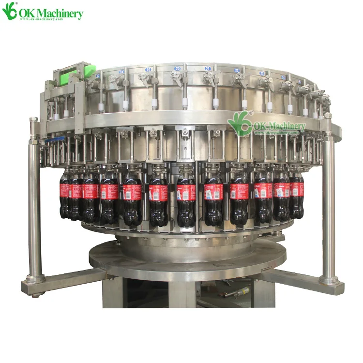 BKBK001 Filling Machine Parts Full Automatic Sparking Water Soft Drinks Beverage Carbonated Drink Filling Machine