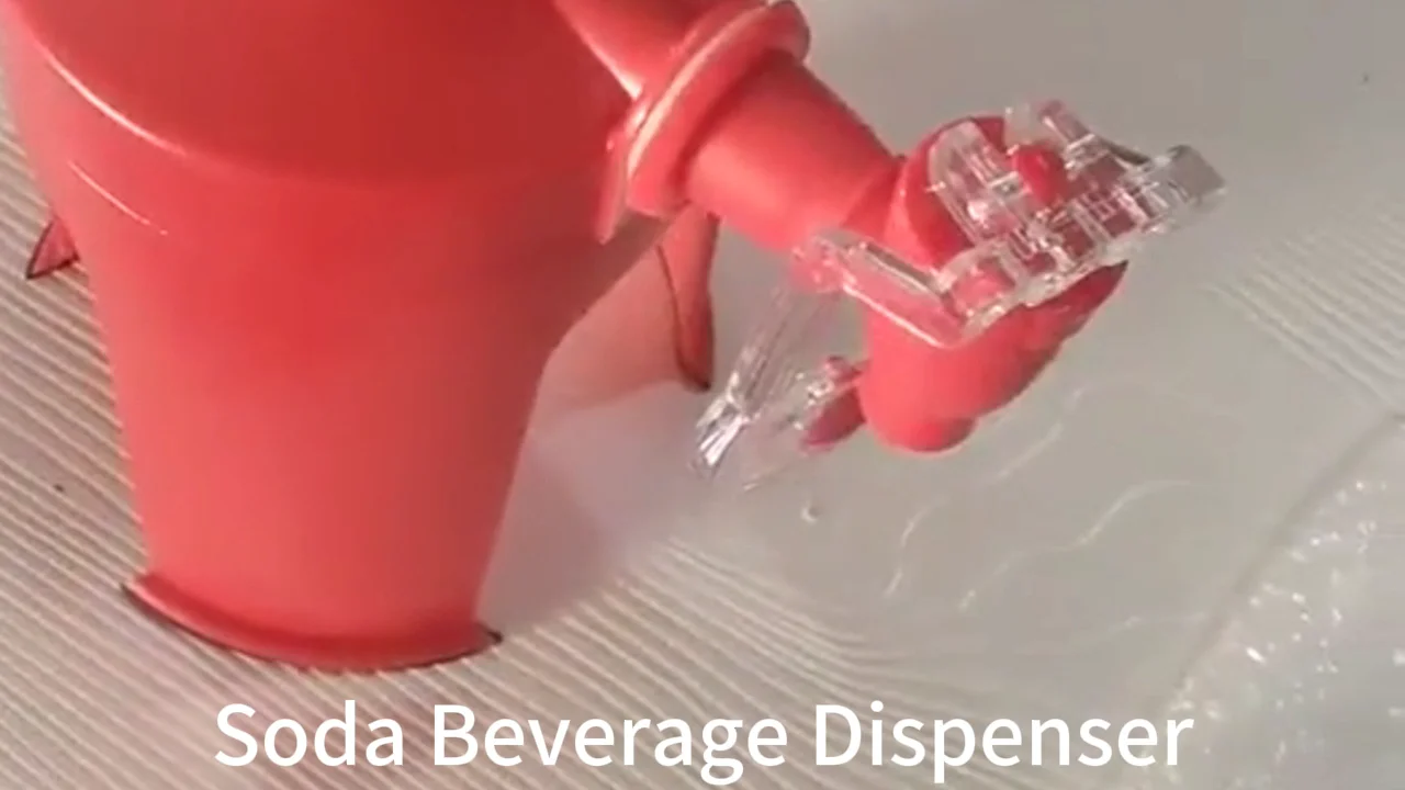 Portable Party Drinking Dispenser Juice Cola Soda Plastic Cold Drink Dispensers Beverage Bottle