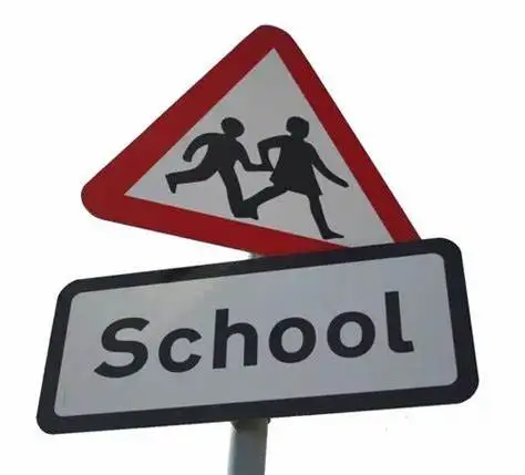 12" X 12"  Traffic Sign Steel/Aluminium Road Safety Poster and Road Sign Board