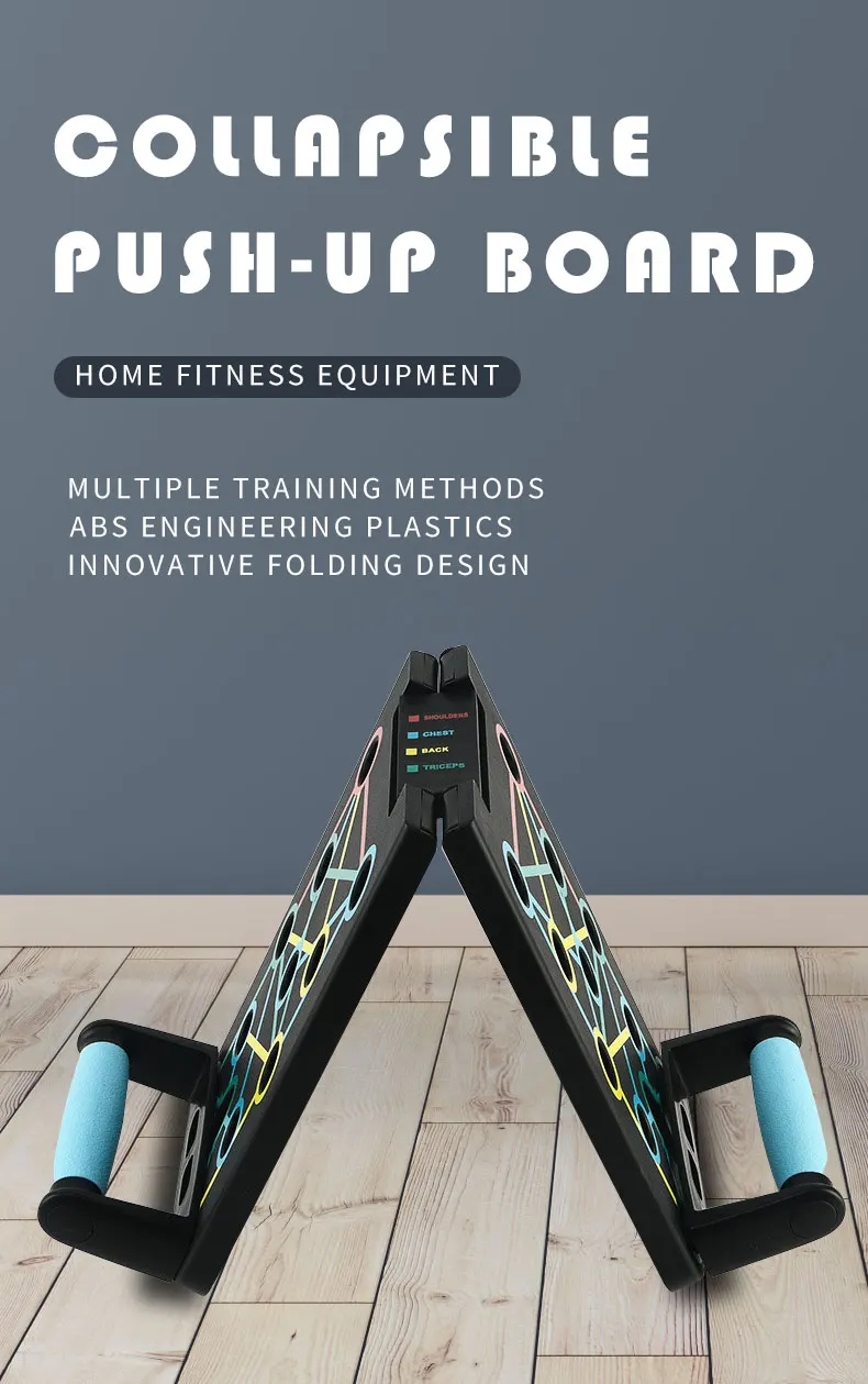 Small Batch Customization Push Up Rack Board Training Fitness Foldable ...